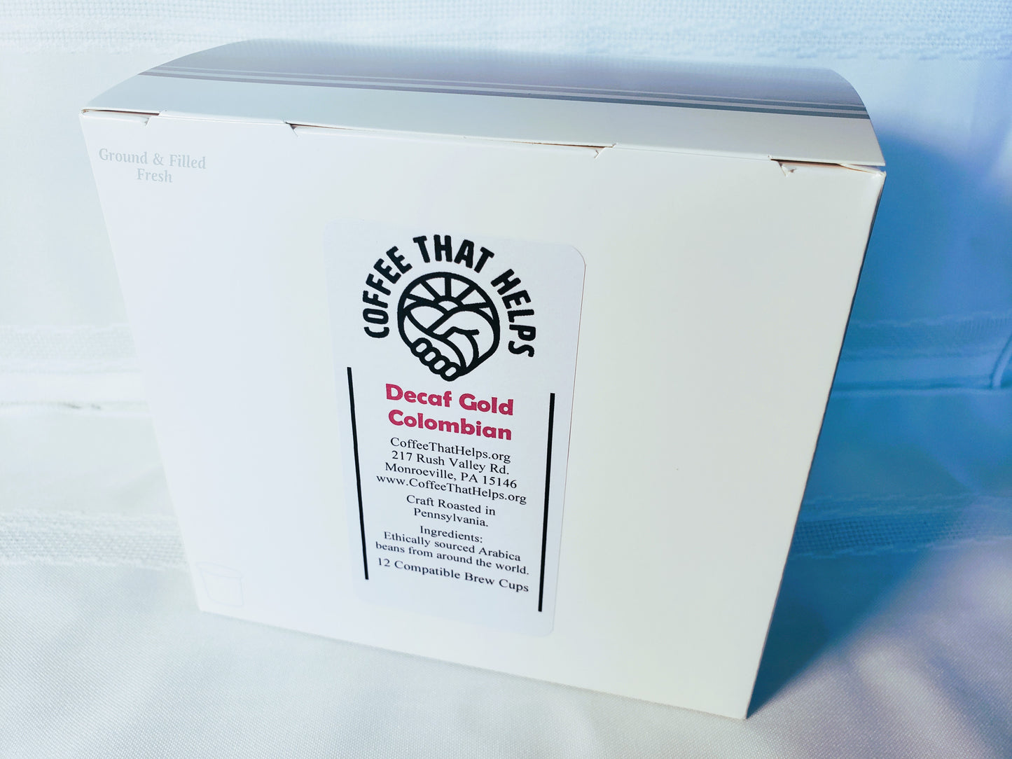 Decaffeinated Colombian Gold - Single Origin - 12 Compatible Brew Cups