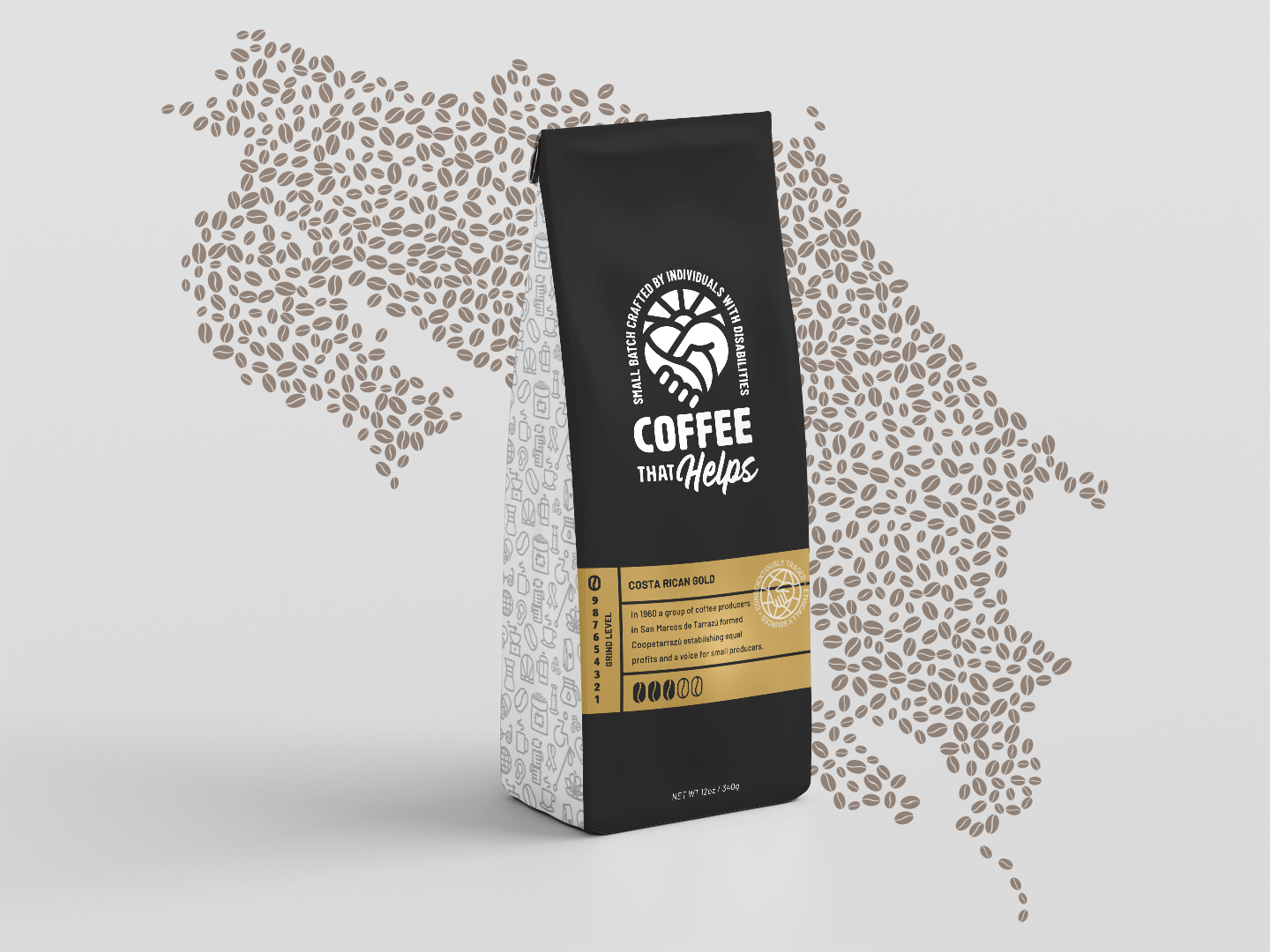 Costa Rican Gold - Single Origin - 12oz Bag