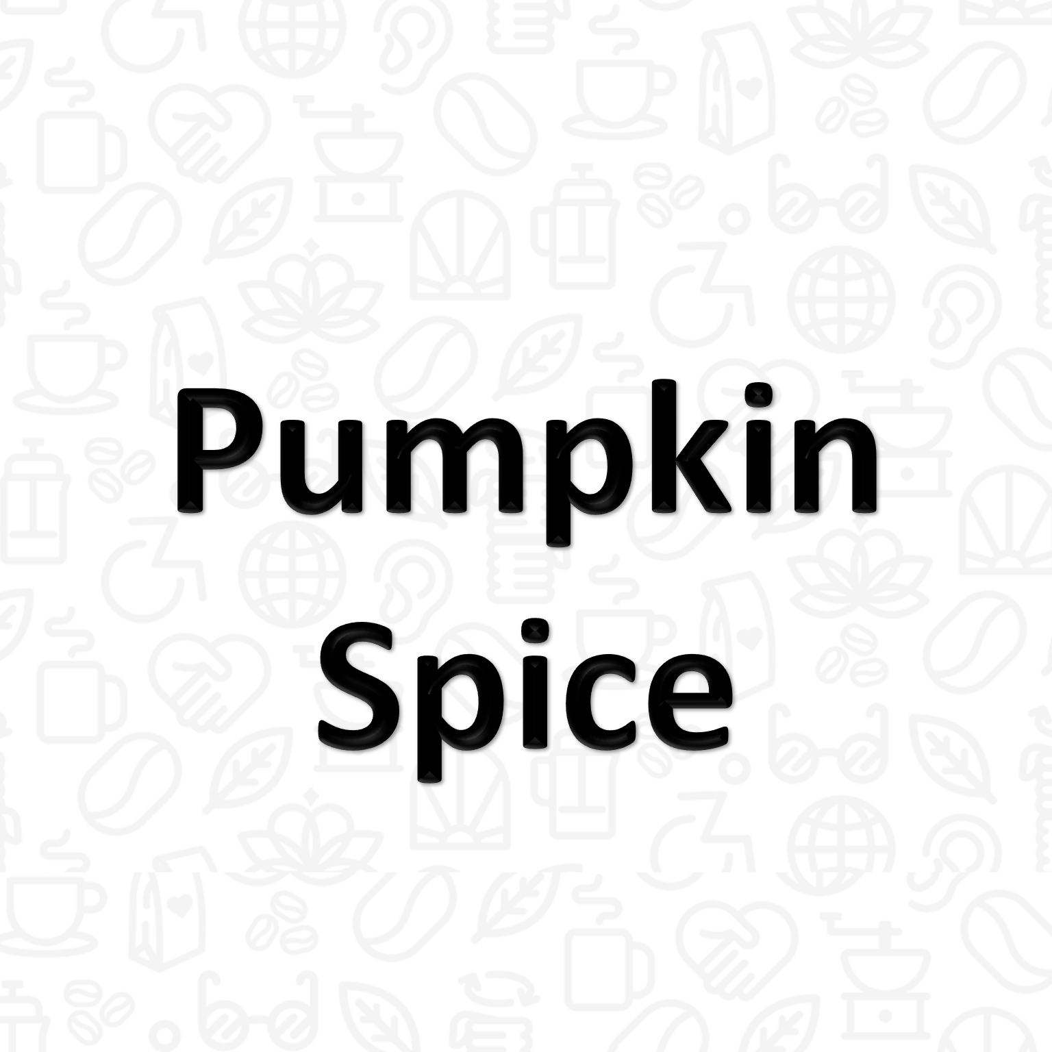 Pumpkin Spice Infused Flavored Coffee (seasonal offering) - 8oz